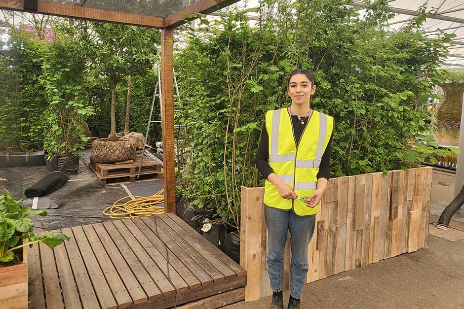 This year, our contribution to #RHSChelsea  took us inside the Great Pavilion, for two gardens designed for special <a href="/The_RHS/">The RHS</a> exhibits

All About Hedges, designed by <a href="/davegreen00/">Dave Green</a>  
A Day on the Nursery by Emma Tipping 

We supplied Practical Instant Hedge™