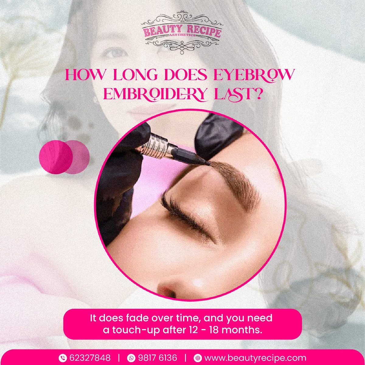 Jezzitup's tweet photo. Need a retouch for your eyebrows? We can definitely help you! Book your appointment today. 

Visit our official website for more info - https://t.co/oxvMg7IVig
Contact us at Lavender MRT 6232 7848
.
.
#eyebrowembroidery #BeautyRecipeAesthetics #beautyrecipe #beauty https://t.co/ry08o6lx9s