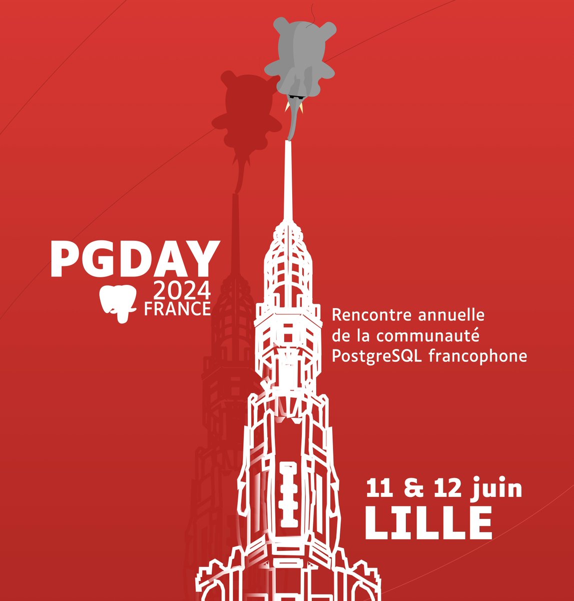 PostgreSQLFR's tweet photo. Le PGDay France, c'est dans moins d'un mois – les 11 et 12 juin. Les inscriptions sont toujours ouvertes, alors ne tardez pas ! :index_vers_la_droite: https://t.co/QvJXldsqI2 https://t.co/sgxKoZ5GWO
