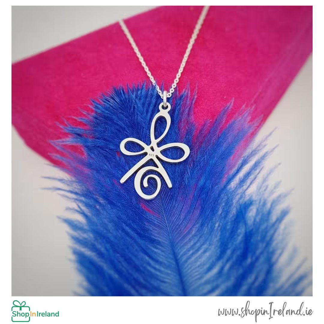 Discover your inner strength wearing this silver necklace. The pendant is the symbol of strength jewellery, finding the balance and harmony between your BODY, MIND and SPIRIT. shopinireland.ie/inner-strength… #shopinireland #supportsmallbusiness #supportirishbusiness #shoplocal