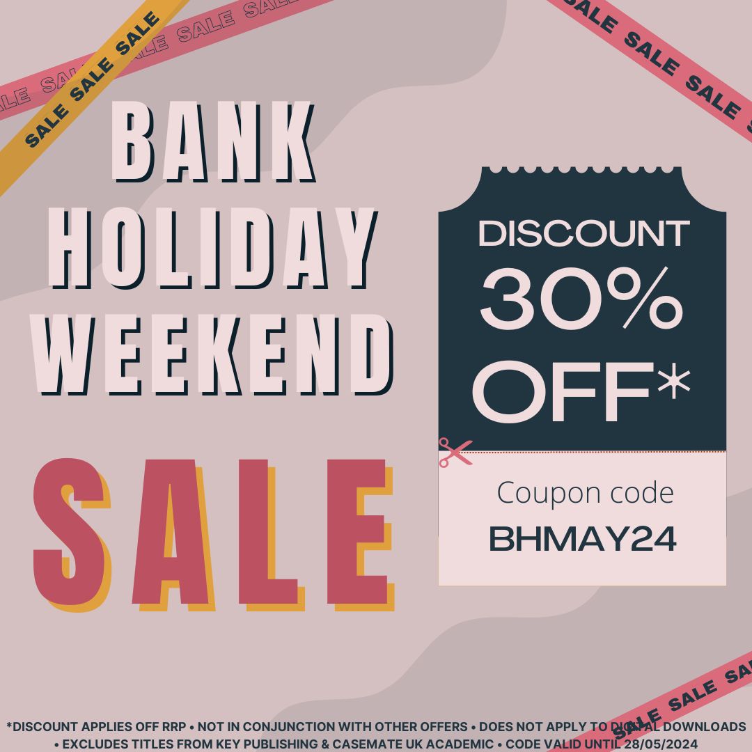 The Bank Holiday sale has arrived 😎📚🛍 Use the code BHMAY24 to save a massive 30% off RRPs 💸 🛒 buff.ly/2J2c938 Exclusions apply.