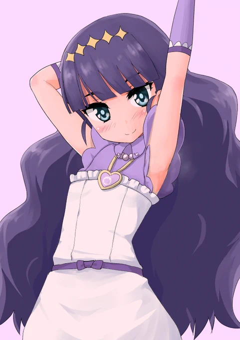 お題箱より >デパプリの菓彩あまねちゃんの蒸れ腋も見たいのです 差分は…別のところで…