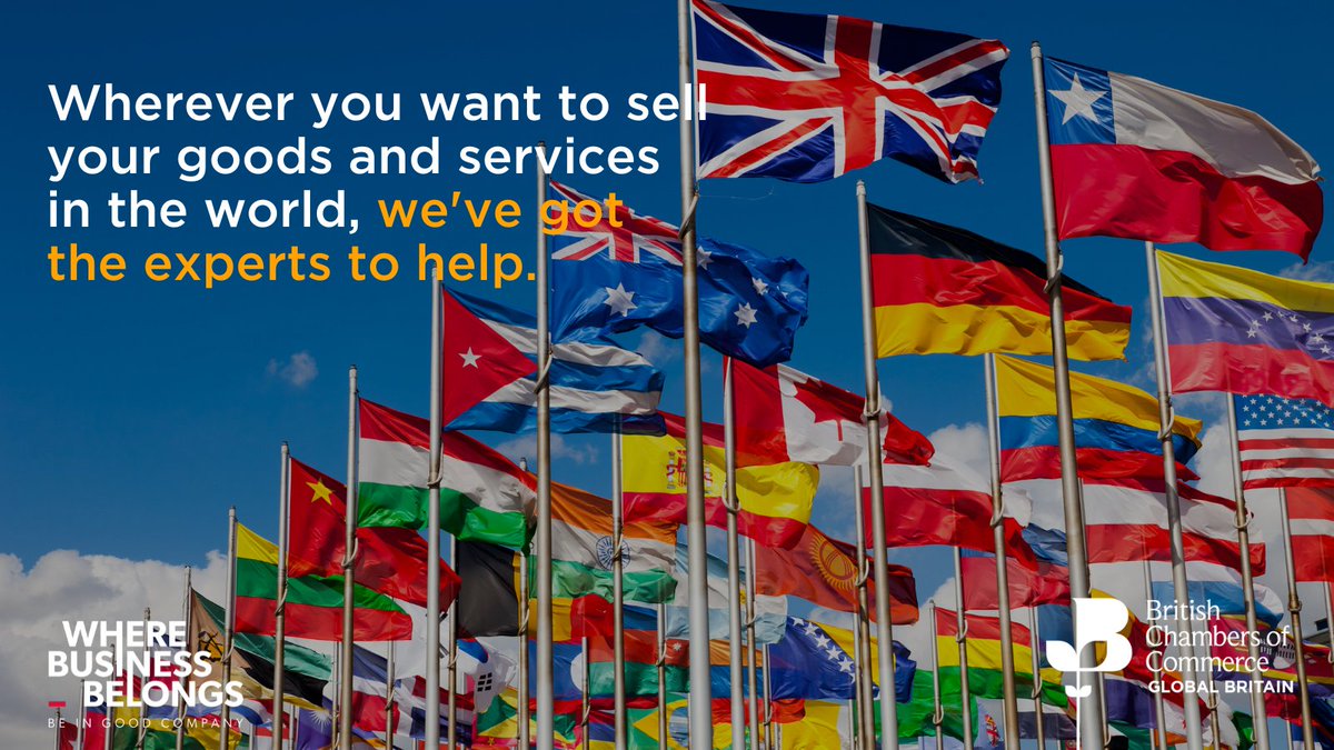 As trusted trade facilitation partners of businesses of all shapes and sizes, Accredited Chambers help deliver products across almost every sector of industry to nearly every country in the world. Is it time to dip your toe in the water?👇 ow.ly/y0oR50Q7OTh