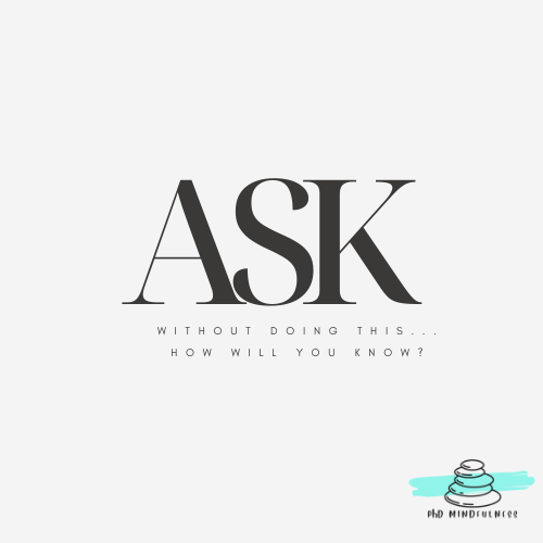 Taking that step to ask is where the answer lies. Give yourself opportunities, open up doors, unblock struggles and be kind to yourself...

#AskForHelp #AskForOpportunities #talk #phdlife #PhD #communication #lifecoaching