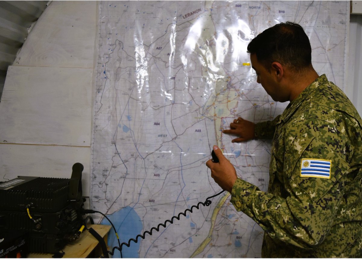 Peacekeeper of the Day: 2nd Cpl. Emilio Bonilla 🇺🇾 believes that we should all strive together to establish a world of peace through respect.

He serves with @UNDOF as a radio operator and communications equipment maintenance specialist. #PKDay @UruguayONU