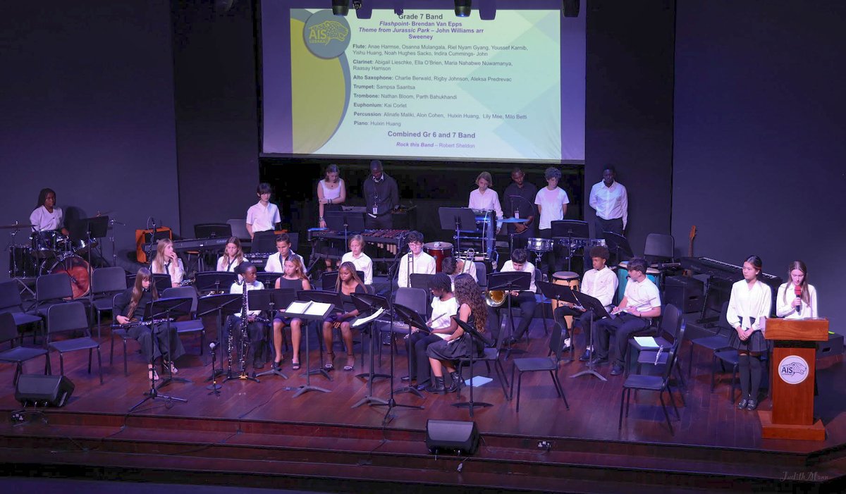 Last Thursday the AISL Band students performed a wide range of music at the end of year Band Concert. Each ensemble performed confidently and displayed significant growth. Thank you to the AISL community and the very enthusiastic audience for supporting our musicians.