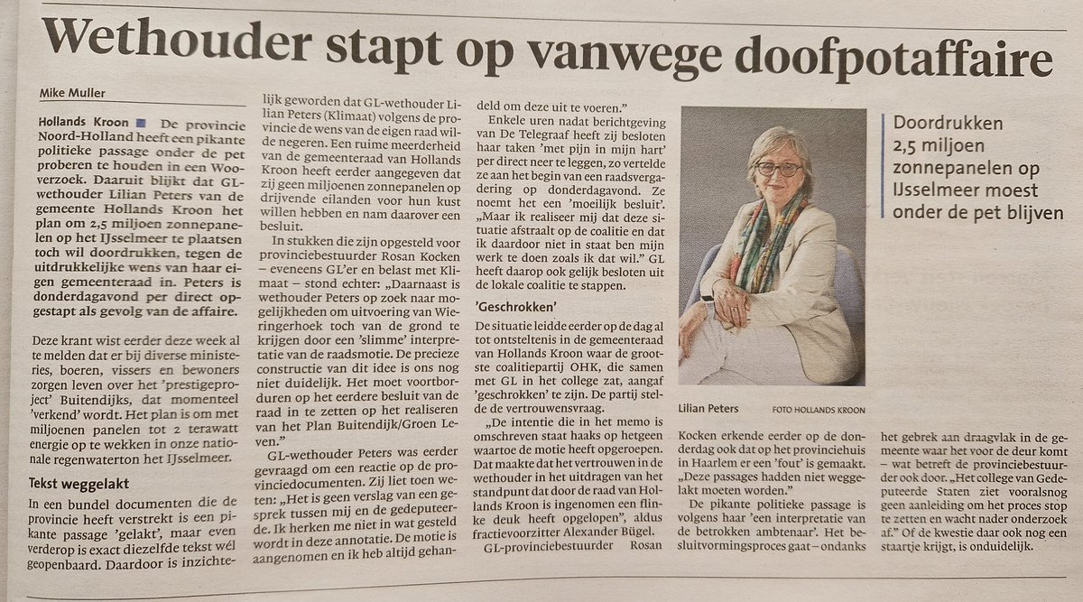 Bianca251270's tweet image. Mooi zo! #lilianpeters #hollandskroon 
@groenlinks @HollandsKroon 
Wie volgt?