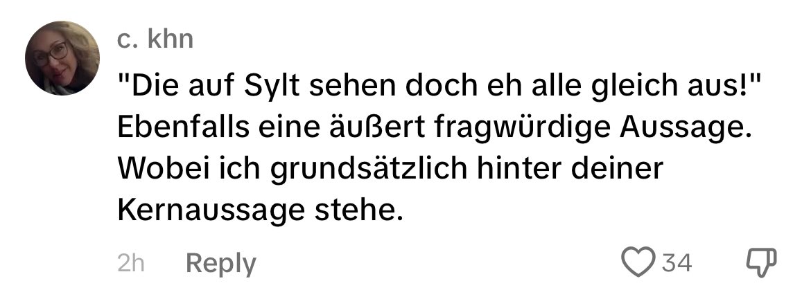 ausländer raus rufen und hitler gruß total okay weil es machen sich ja auch leute über sylt BWLer lustig