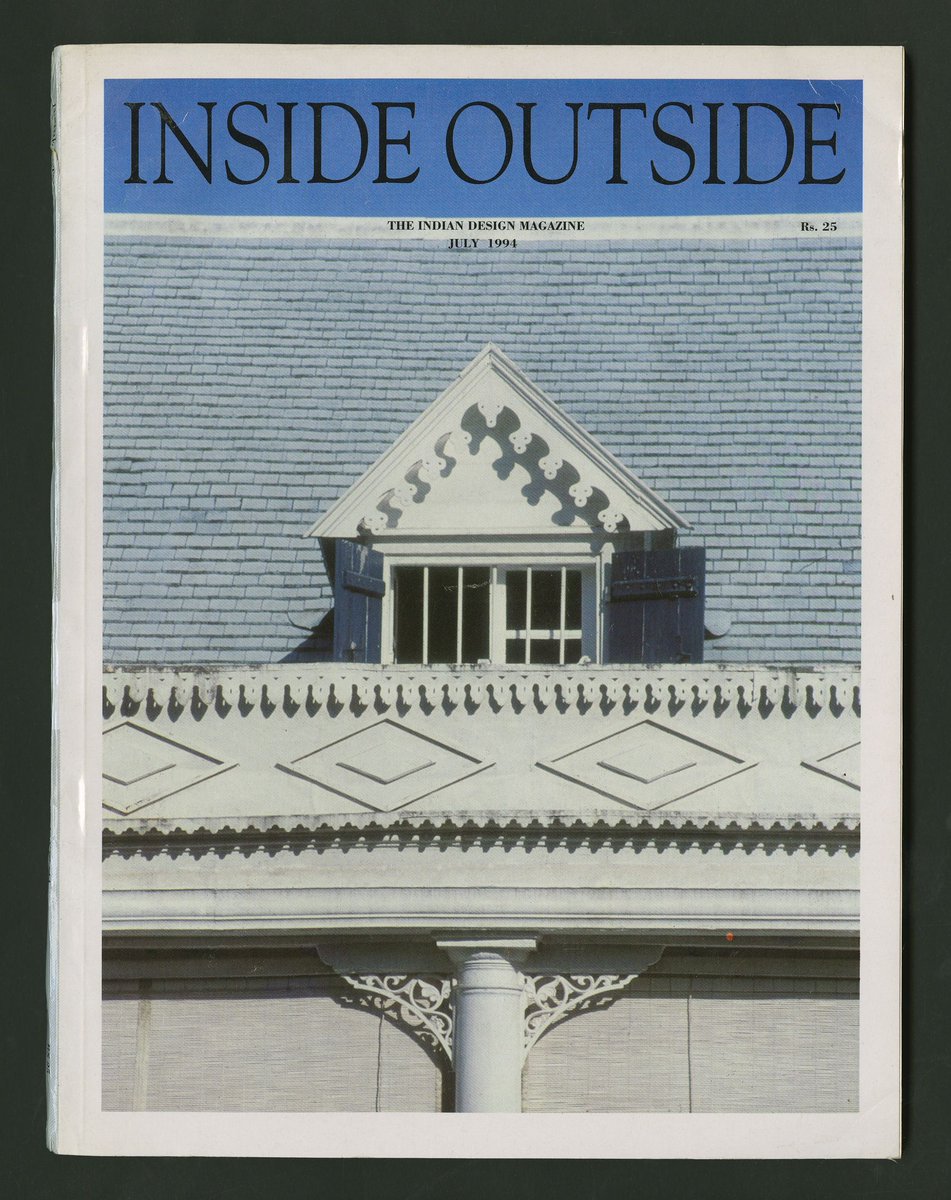 #7dies7cobertes de #InsideOutside

📆5/7

Núm. 114 (1994)
Coberta: #BharathRamamrutham

De les nostres #revistesdedisseny
De nuestras #revistasdediseño
From our #DesignMagazines

#7days7covers #coverdesign #disseny #design #indiandesign #arquitectura #interiorisme #mobiliari