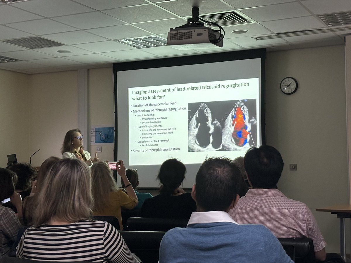 JGrapsa's tweet image. Stellar lecture by @VDelgadoGarcia on #tricuspid regurgitation during @RBandH @BromptonHeart #echofirst course #PCRtricuspid #EACVI @escardio @avazir1 @dralisonduncan @TomLuscher 🌟🌟🌟