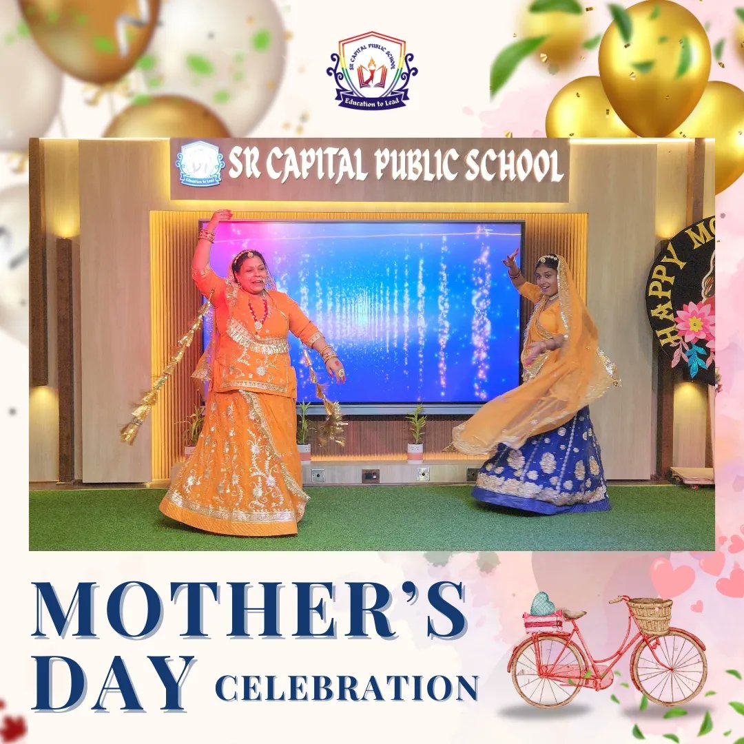 Celebrating the Spirit of Motherhood at SR Capital Public School! 

Our Mother's Day celebration was a resounding success, filled with heartwarming moments and joyous performances. The day was made special with: