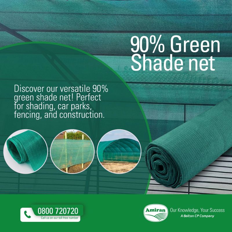 Discover our versatile 90% Green shade net! Perfect for shading, car parks, fencing, and construction. Get yours today! 𝐂𝐨𝐧𝐭𝐚𝐜𝐭 𝐨𝐮𝐫 𝐞𝐱𝐩𝐞𝐫𝐭 𝐨𝐧 𝐭𝐡𝐞 𝐛𝐞𝐥𝐨𝐰 𝐜𝐨𝐧𝐭𝐚𝐜𝐭 𝐟𝐨𝐫 𝐪𝐮𝐨𝐭𝐞𝐬 𝐚𝐧𝐝 𝐦𝐨𝐫𝐞 𝐢𝐧𝐟𝐨𝐫𝐦𝐚𝐭𝐢𝐨𝐧. 𝐂𝐡𝐫𝐢𝐬 - 0713182991