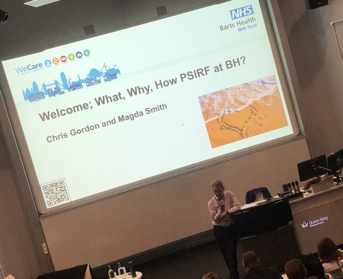 #BartsHealthDoPSIRF begins … Great to catch up with so many @NHSBartsHealth colleagues today Thank you to the team for bringing us all together HT @AnnieHunn for outstanding leadership 💫