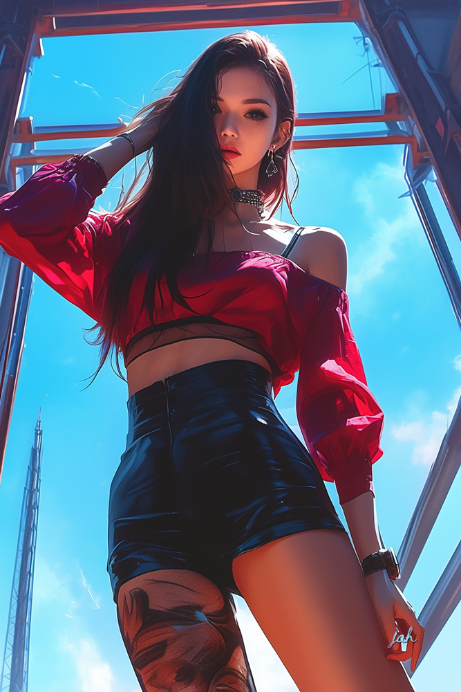 jahrtiste's tweet image. First niji try 🙃 

#niji #AIイラスト #AIRefined