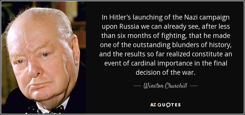 While one ex UK prime Minister is telling Kiev to bomb Russia, and another is welcoming Nazis to London They should both recall the words of their idol Winston Churchill