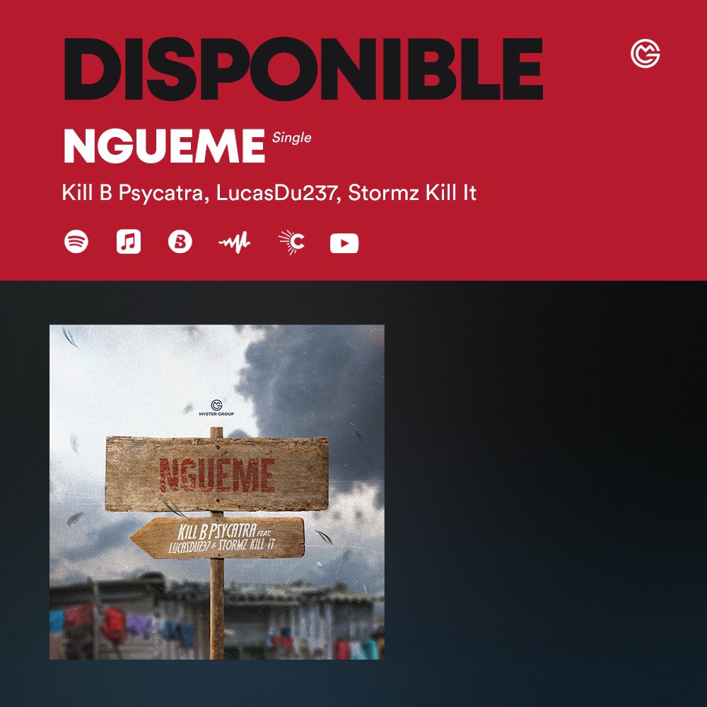 lucasdu237's tweet photo. Heureux de vous annoncer que #Nguémé est enfin disponible via le lien 👉🏾 ⛓️💥 https://t.co/k4E1LROpea 😎🇨🇲🔥
Choisis ta plateforme et aide @KillBPsycatra , @stormzkillit et moi à mettre le Nguémé sur le coteyy en streamant foooort !
#KillBPsycatra #Lucasdu237 #stormzkillit https://t.co/pDqz69OpSL