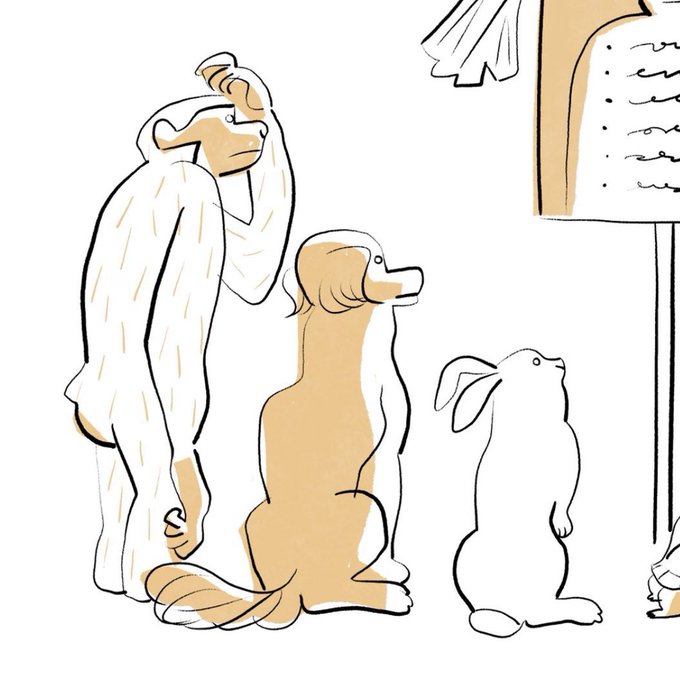 「rabbit standing」 illustration images(Latest)