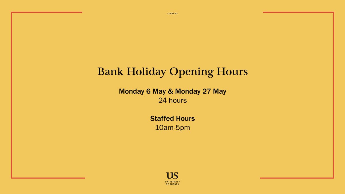 We're remaining open 24 hours over the bank holiday! ☀️ Staffed hours are between 10am and 5pm.
