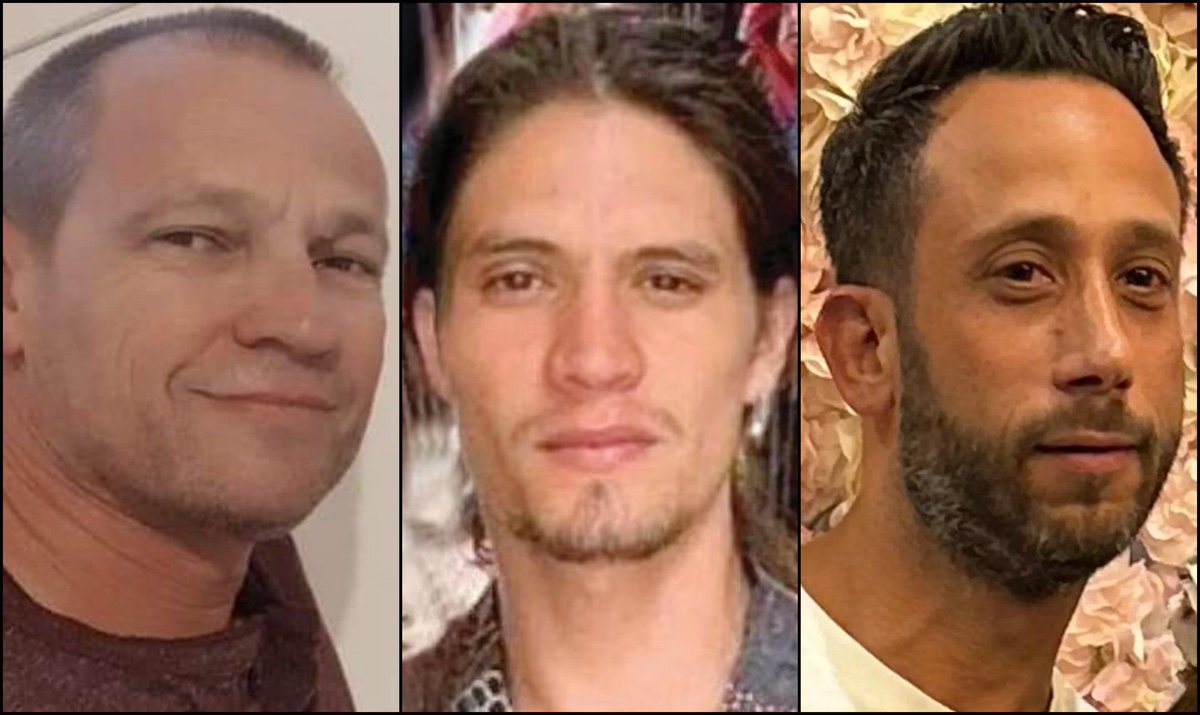 🚨 Breaking - The IDF recovered the bodies of 3 Hostages, murdered on October 7 and then taken into Gaza by Hamas. Hanan Yablonka, Michel Nisenbaum, and Orion Hernandez were murdered during the October 7 Massacre and were abducted to Gaza by Hamas terrorists. Their bodies were