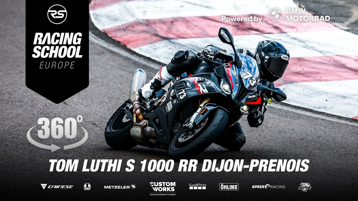 From the 1st till the 2nd of June we will be attending Dijon. racing-school-europe.com 2 day racing school course - With own motorcycle 2 days free practice - Arrive & Ride 2 day racing school course - Arrive & Ride Ride along with Tom Luthi at Dijon. youtu.be/wJu9TXqCbfw?si…