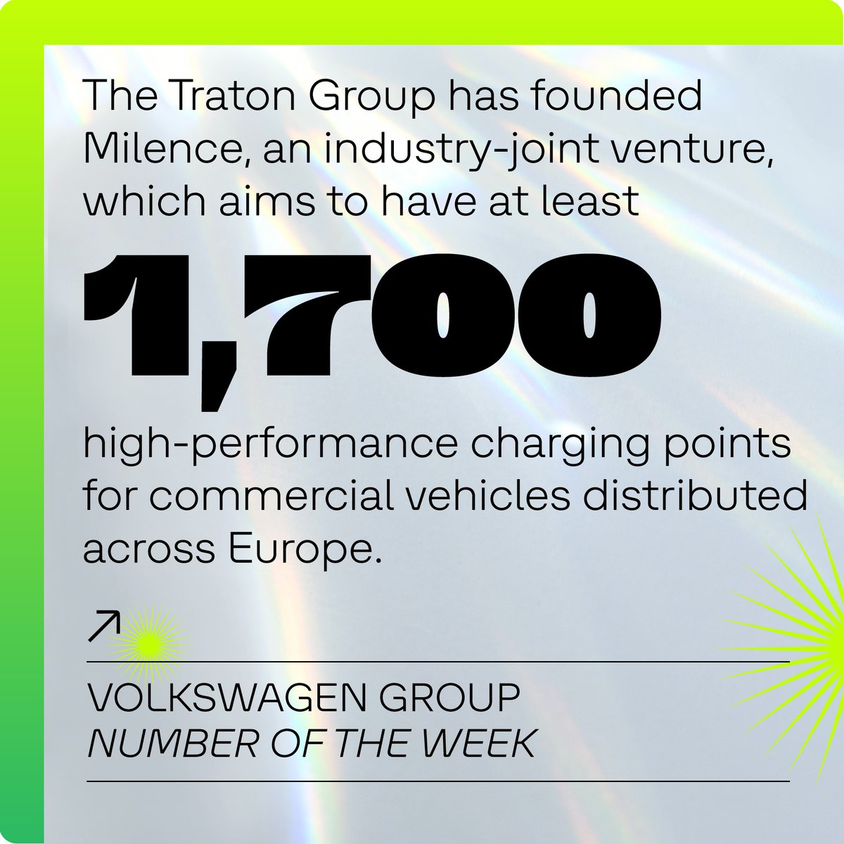 🚚🚌Our colleagues from the @TRATON_GROUP focus on trucks & buses. Together with @DaimlerTruck and the @VolvoGroup, they have set up @MilenceEU. 🌏This joint venture aims to have at least 1,700 high-capacity charging points for commercial vehicles, all over Europe.