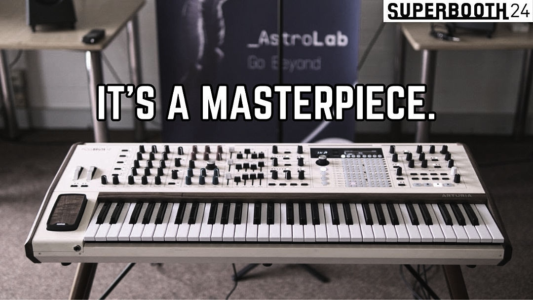 xcmioo's tweet image. • #Arturia #PolyBrute 12 is a MASTERPIECE - #Superbooth24

The #synth is a piece of art in itself, and Lily from Arturia showcases its incredible sounds and unmatched expressiveness in this video.

▶️ youtube.com/watch?v=heMiFo…