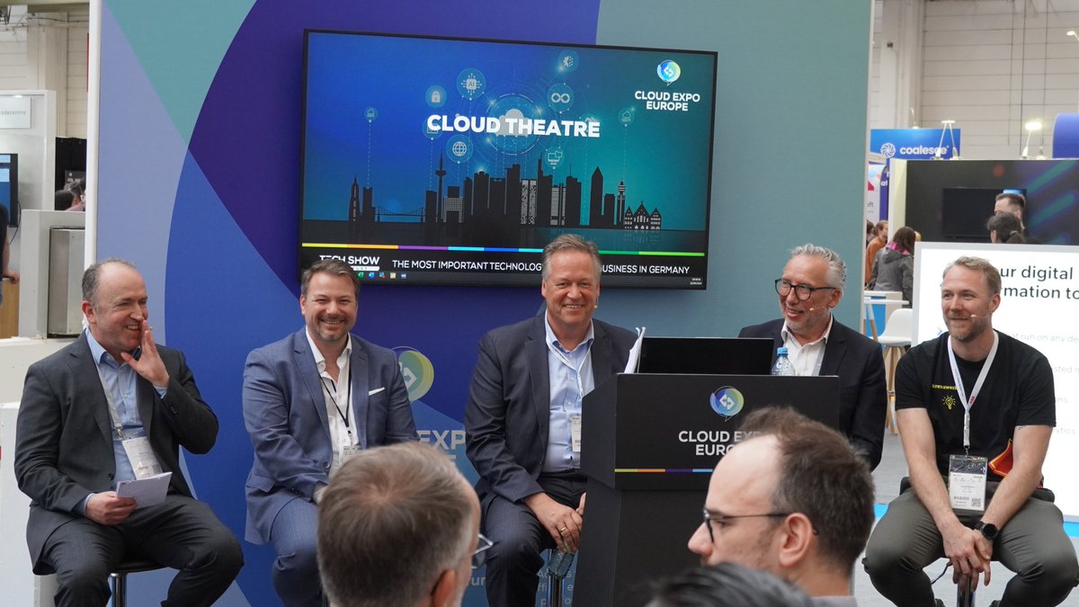 @CloudExpoEurope - zwei Tage spannende Gespräche und Panels, die eine Bereicherung waren. Thx. See you next year!