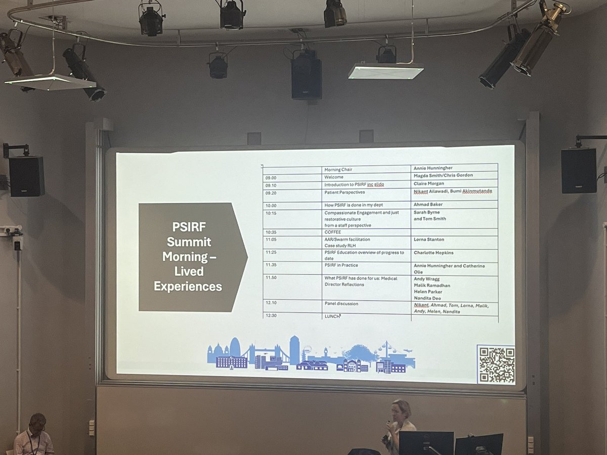 Attending #BartshealthDoPSIRF study day. So excited to learn from colleagues <a href="/NHSBartsHealth/">Barts Health</a> . <a href="/AnnieHunn/">Annie H</a> kicked off the session followed @chrisGordon. Looking forward to hear about the progress and next steps