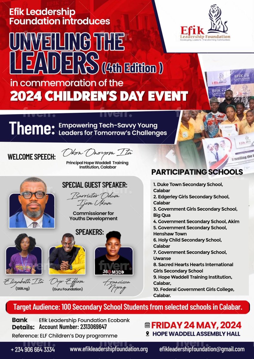 Efik Leadership Foundation tweet media