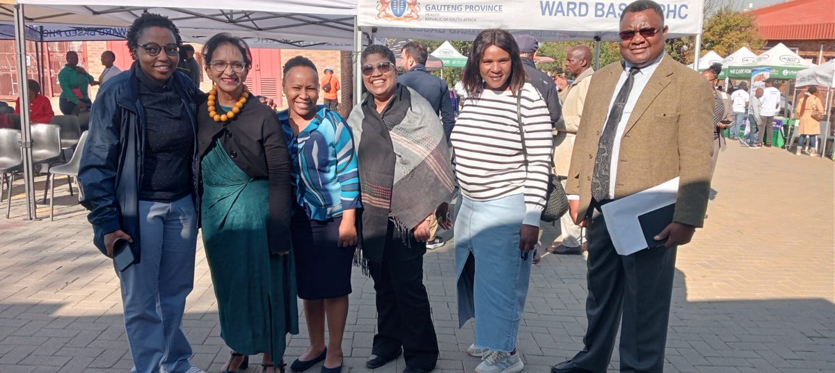 NACOSA's team at the opening of the new post-violence care centre in Diepsloot. The centre was designed with survivors in mind, creating bright, safe, and practical spaces to help with healing and avoid further trauma. @Telesure @firstforwomen