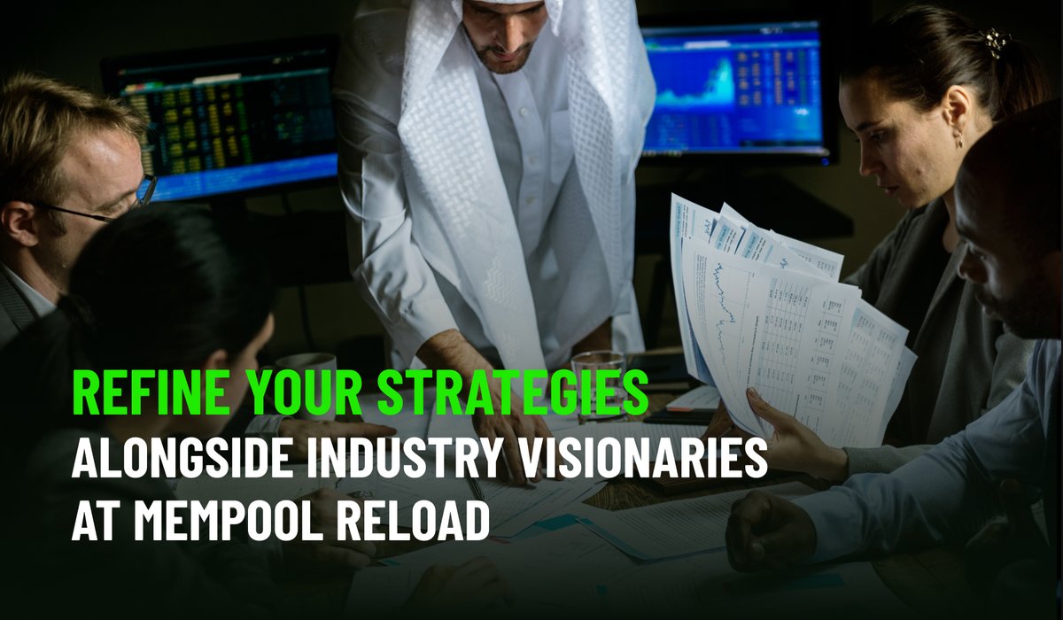 🚀Be one of investors and thought leaders to analyze the digitally enabled free zones of the future.
🧠Each day is packed with #workshops, #networking sessions, and more. Refine your strategies with us!🚀

Grab one of the remaining seats now: mempool-reload.com