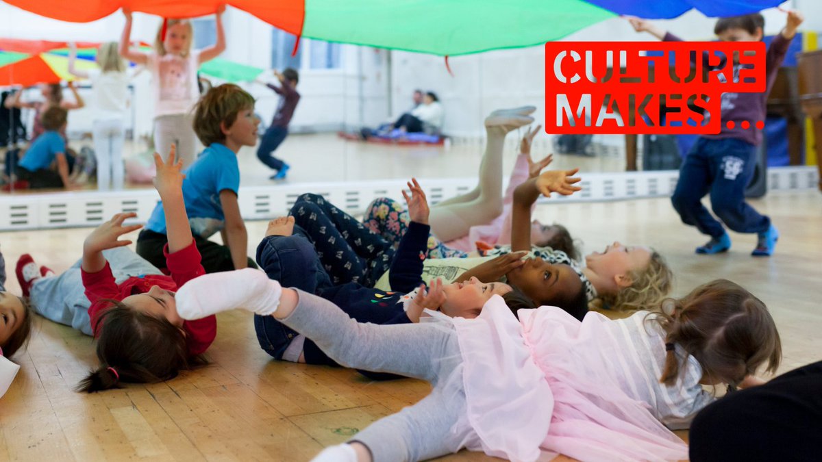 And at the UK’s only arts centre dedicated to offering best-practice in creative provision for children &amp; families: 'I love coming to <a href="/Z_arts_mcr/">Z-arts</a> because the activities and classes here allow me to express my personality and open my mind to the world of creativity' #CultureMakes
