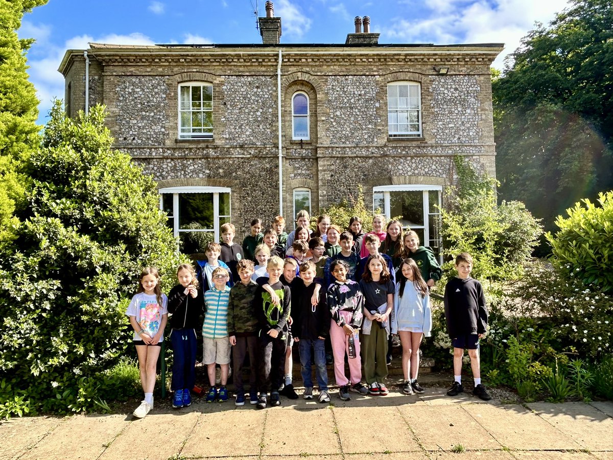 Our last morning @HautboisNorfolk What a wonderful week we have had with 30 fantastic children! @DEMAT__