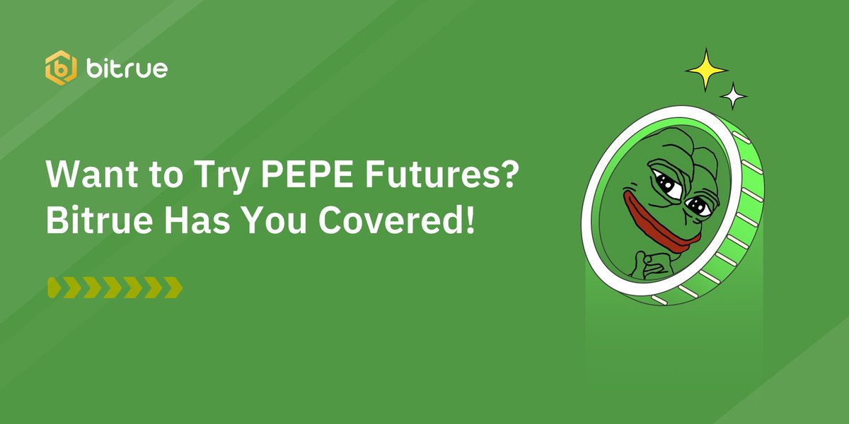 🚀 New to futures? #Bitrue has you covered! 🛡️ Trade $1000PEPE/USDT futures pair and receive up to 100 $USDT Liquidation Insurance! 📅 Time: May 24 - Jun 6 👉 Join now bitrue.com/land/Futures-P…