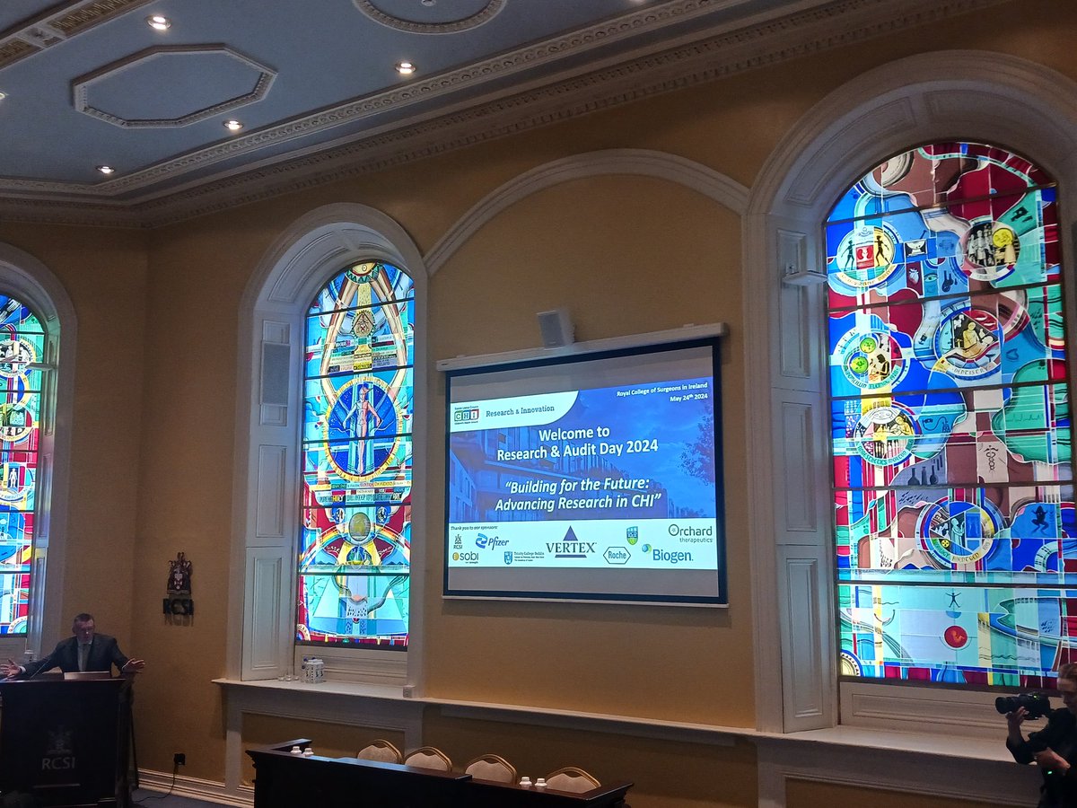 Shirley Bracken (@shirley_bracken) on Twitter photo Welcome address from Prof <a href="/fjobrien/">Prof. Fergal O'Brien</a> <a href="/RCSI_Irl/">RCSI</a> to the <a href="/CHI_Ireland/">Children's Health Ireland</a> Research & Audit Day 2024. A great programme ahead represented by many clinical teams & affiliated academic researchers. Welcome address from Prof <a href="/fjobrien/">Prof. Fergal O'Brien</a> <a href="/RCSI_Irl/">RCSI</a> to the <a href="/CHI_Ireland/">Children's Health Ireland</a> Research & Audit Day 2024. A great programme ahead represented by many clinical teams & affiliated academic researchers.