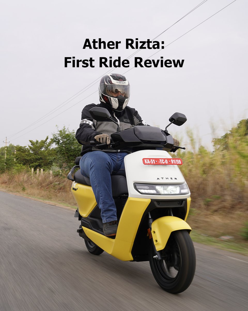 Ather’s second-ever scooter, the Ather Rizta is their take on the family scooter template. Check out our review, live now on our website and YouTube.

Website: bikeindia.in/?p=50485
YouTube: youtu.be/RvgKAW7JMdo

@atherenergy #AtherRizta #BikeIndiaReview