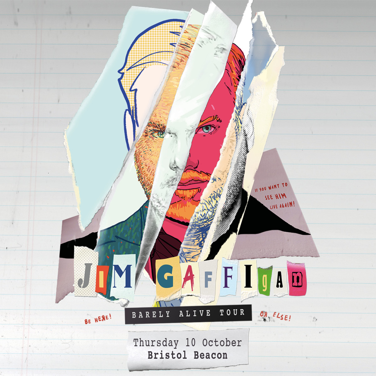 ON SALE NOW! @JimGaffigan | Barely Alive Tour | 10 October 2024 Tickets on sale now: aegp.uk/jimgaffigan