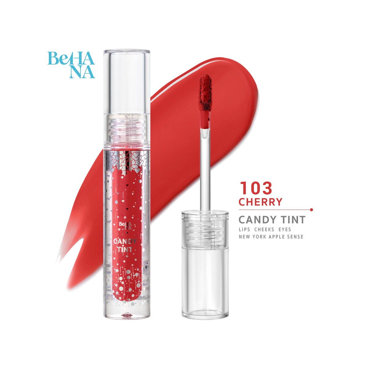 BehanaOfficial's tweet photo. NEW💄BeHANA Candy Lip Tint  
ทินท์สุดน่ารัก ทาได้ปาก แก้ม ตา
สี 103- CHERRY 🍒สีแดงเชอรี่สดใส มั่นใจได้ในทุกวัน 🍒
โปรโมชั่นพิเศษเพียง 69 บาท
ช้อปได้เลยที่ 👇🏻

Lazada : https://t.co/rEkZr0KSmG
Shopee: https://t.co/meROo66hCR 
#Behana #candyliptint #liptint #lipstick https://t.co/vZkA52Kulf