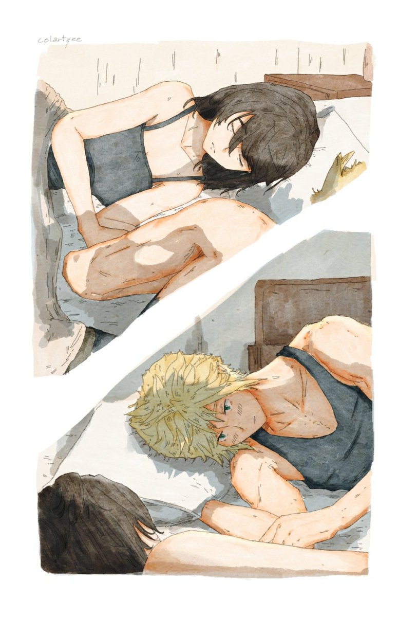 celartzee's tweet photo. 💤
#FF7R #Cloti #クラティ #fanart #FF7 https://t.co/06NOxDwepy