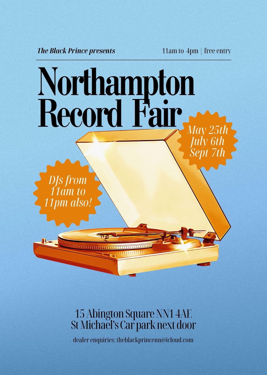 Records and DJs and beer gardens; does life seriously get any better than that??

11am start on Saturday, DJs through to 11pm, free entry!