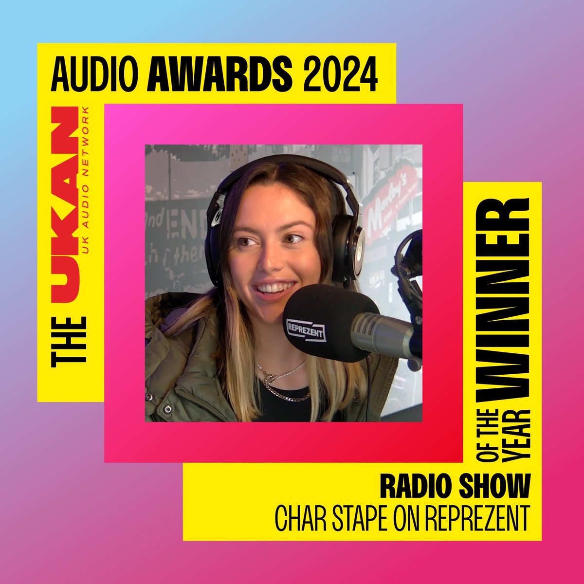 The Audio Awards (@audioawards) on Twitter photo CONGRATULATIONS to <a href="/charstape/">Char Stape</a> on <a href="/ReprezentRadio/">Reprezent 107.3FM</a> for winning Radio Show of the Year at The <a href="/UKAudioNetwork/">UKAN - UK Audio Network</a> Audio Awards 2024!
The awards nominated and voted for by the audio community to celebrate and uplift, inline with UKAN's aims of: Transparency, Equity and Diversity. CONGRATULATIONS to <a href="/charstape/">Char Stape</a> on <a href="/ReprezentRadio/">Reprezent 107.3FM</a> for winning Radio Show of the Year at The <a href="/UKAudioNetwork/">UKAN - UK Audio Network</a> Audio Awards 2024!
The awards nominated and voted for by the audio community to celebrate and uplift, inline with UKAN's aims of: Transparency, Equity and Diversity.