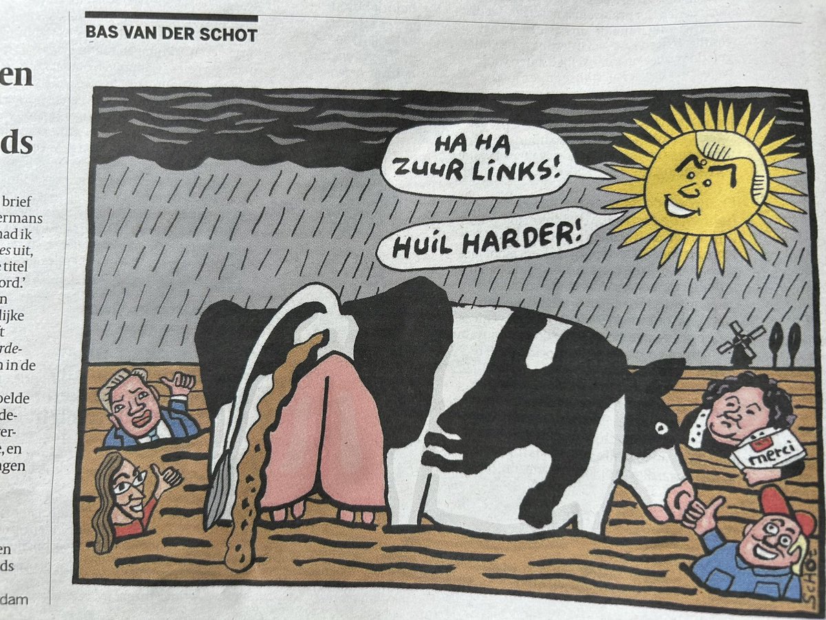 Bas van der Schot geeft @volkskrant n perfecte samenvatting van de stand van het land én de sfeer op dit medium