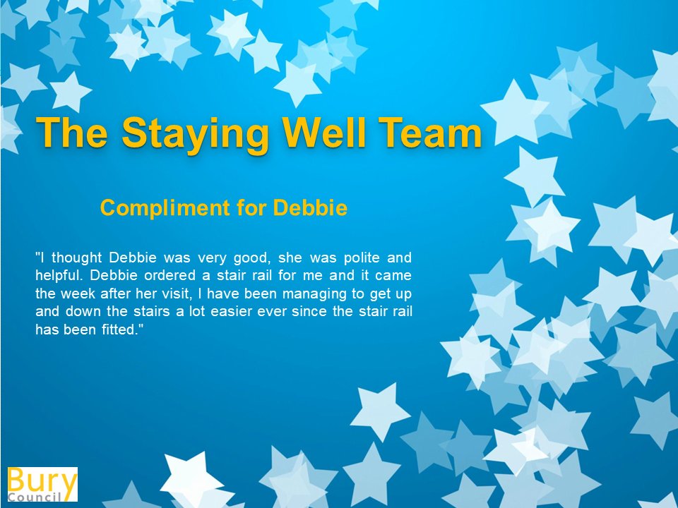Compliments for Andrea, Austin, Dawn & Debbie 🤩

#SatisfiedCustomers #StayingWellTeam