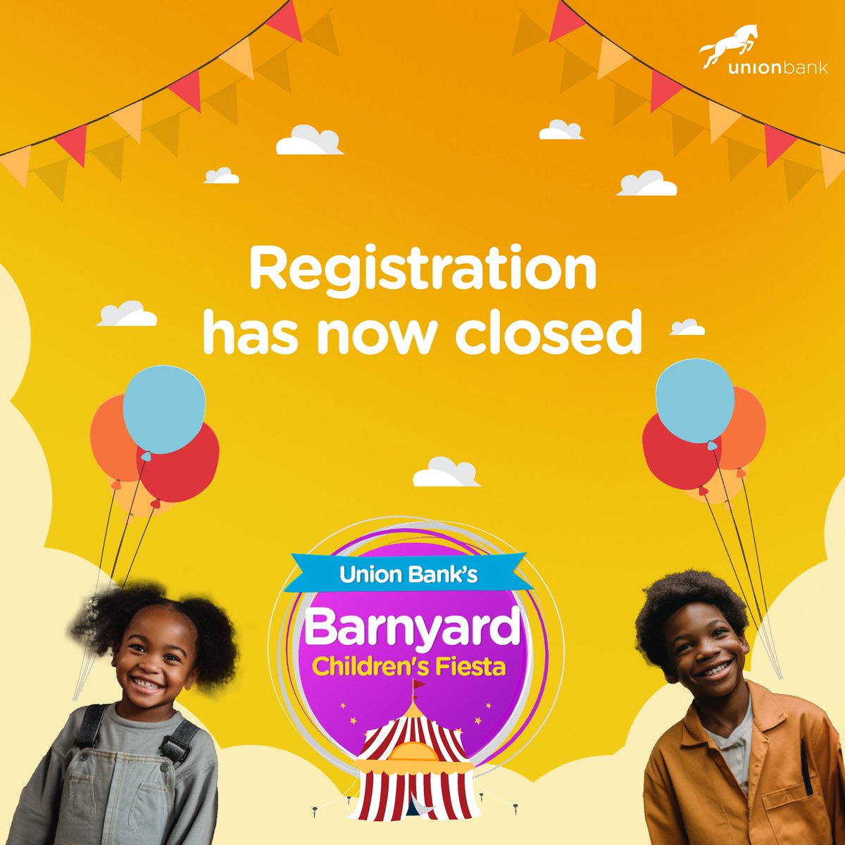 UNIONBANK_NG's tweet photo. See you at #TheBarnYardExperience!

#ChildrensParty #PartyTime #FunTime #UnionInfinity #UnionLegend #KiddiesAccount https://t.co/WYhQNCFSgA