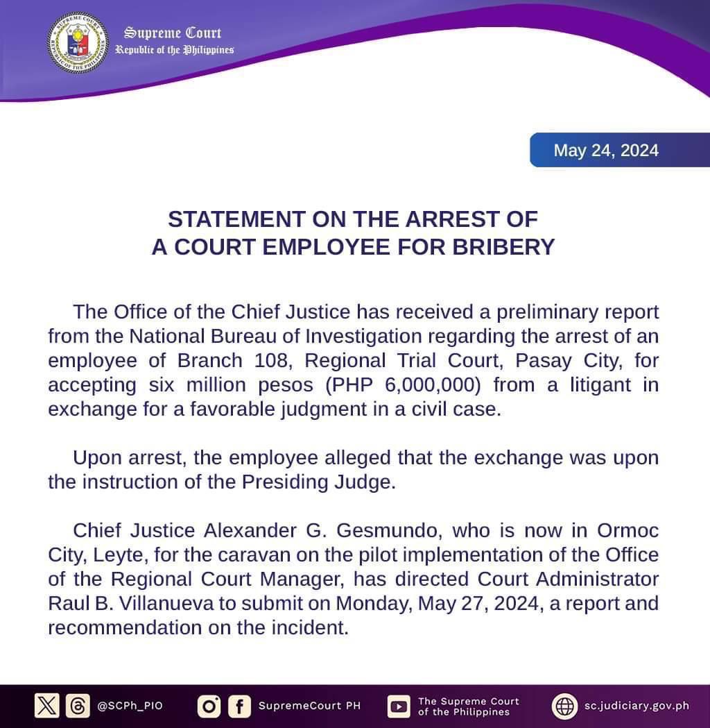 jesusfalcis's tweet image. Divine justice falls on devilish lawyers and law firms bribing court employees and judges.

Sa legal profession, bawal ang divine diva manunuhols!

#DivineJustice
