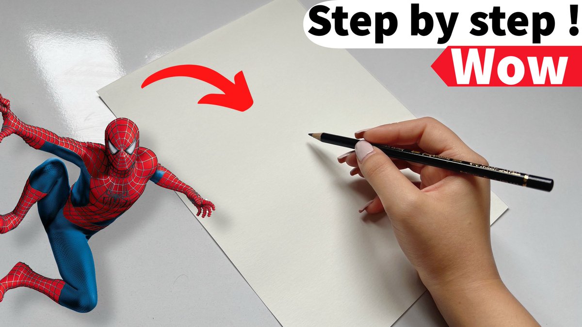 Drawing realistic Spider-Man ‼️😳

Video drawing on my YouTube channel 
➡️🎥: youtu.be/ppbMmlD3nzc?si…

#spiderman #SpiderMan #SpiderMan2 
#SpiderManAcrossTheSpiderVerse #SpiderManNoWayHome #marvel #Marvels #StudioMarvel #Draw #Drawing #art #YouTube︎︎ #youtuber
