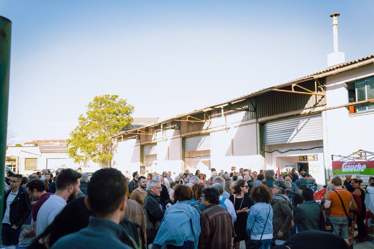 Plus de 1000 personnes hier à Marseille pour notre meeting de l’Union populaire 🔥 Il reste 2 semaines pour l’emporter : donnez-nous la force de tout changer !