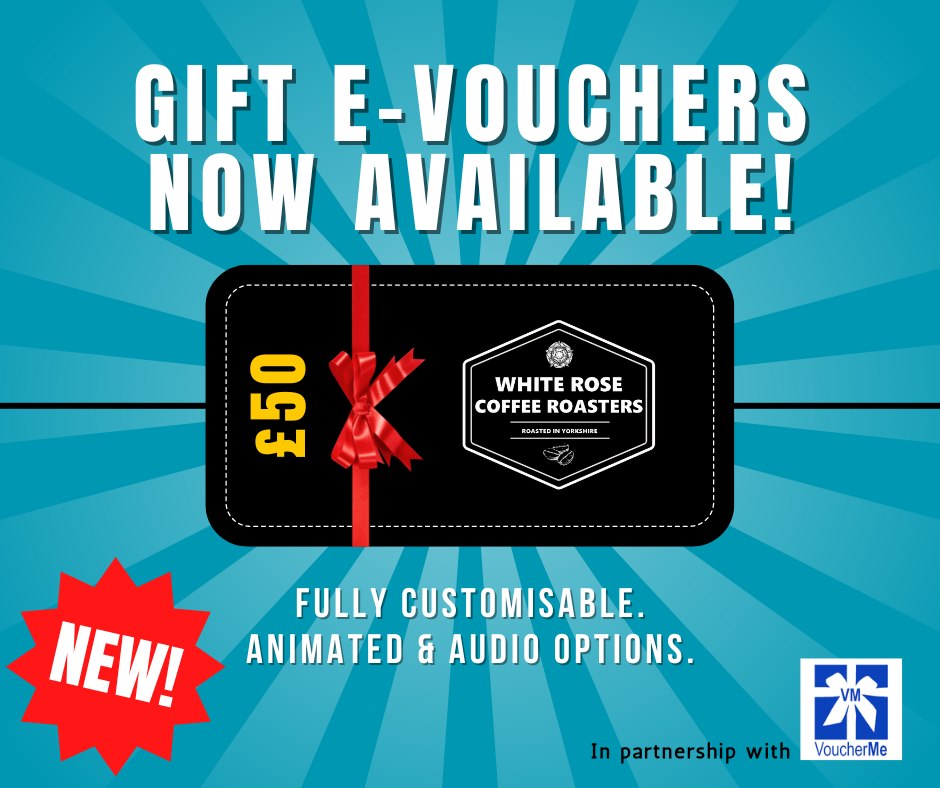 WRRoasters's tweet photo. 📣🎟️ VOUCHERS NOW AVAILABLE! 

➡️ BUY NOW: https://t.co/slnLTDRSxp

#coffee #CoffeeTime #Voucher #CoffeeLover https://t.co/GinyNCJGPN