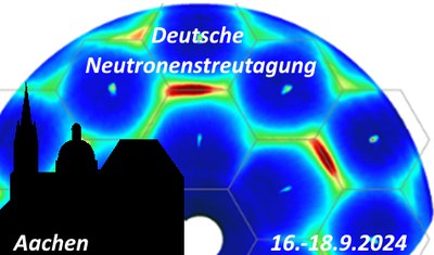 Bei der 'Deutschen Neutronenstreutagung' im PPS der #RWTH tauschen sich Forschende über Fortschritte auf dem Gebiet der Neutronenstreuung und Materialforschung mit #Neutronen aus. Die Frist zur Einreichung der Abstracts läuft bi 01.06.: ➡️iffindico.fz-juelich.de/event/3/ @fz_juelich