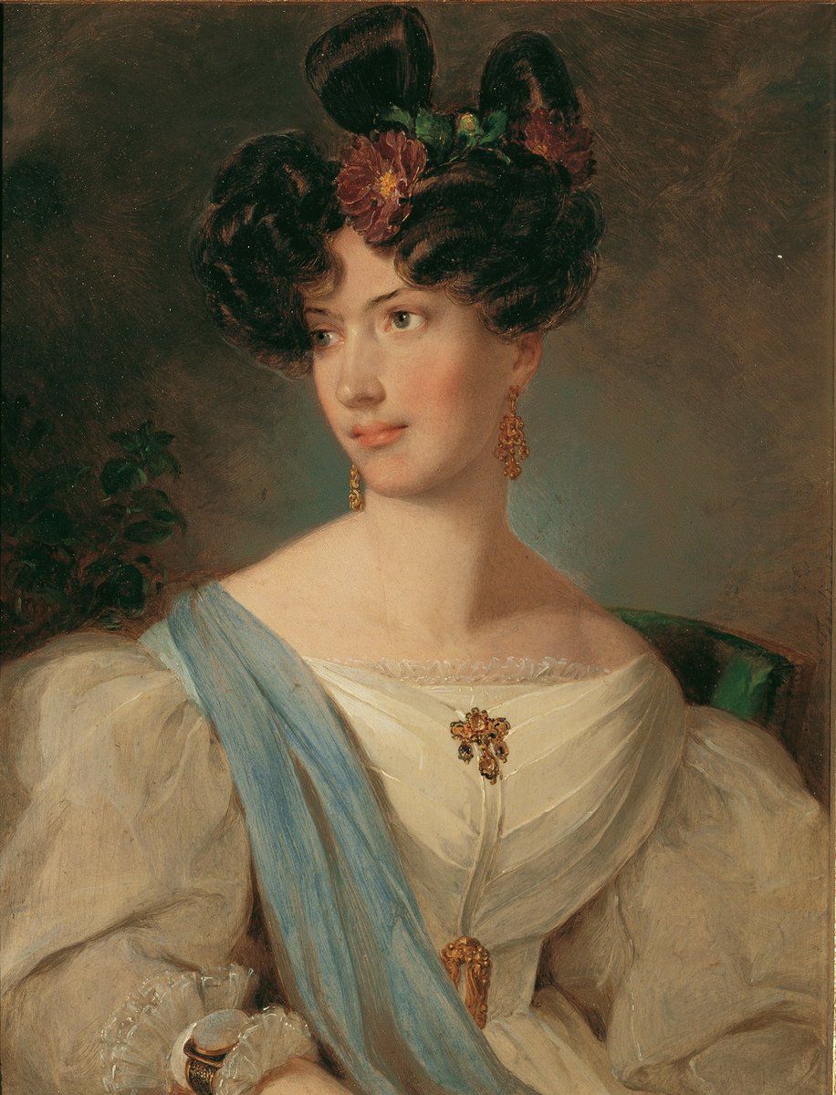 'Damenporträt' {1830} By ~ Peter Fendi